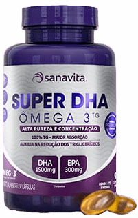 Super DHA Ômega 3TG - Sanavita